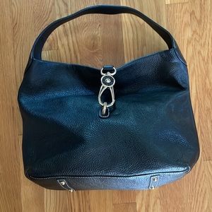 Pebble Grain Small Logo Lock Sac